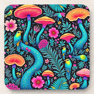 Bezauberndes Forest Whimsical Dream Design Getränkeuntersetzer