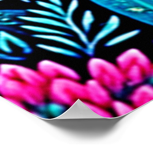 Bezauberndes Forest Whimsical Dream Design Poster (Ecke)