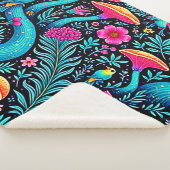 Bezauberndes Forest Whimsical Dream Design Sherpadecke (3/4)