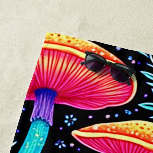 Bezauberndes Forest Whimsical Dream Design Strandtuch (Beispiel)