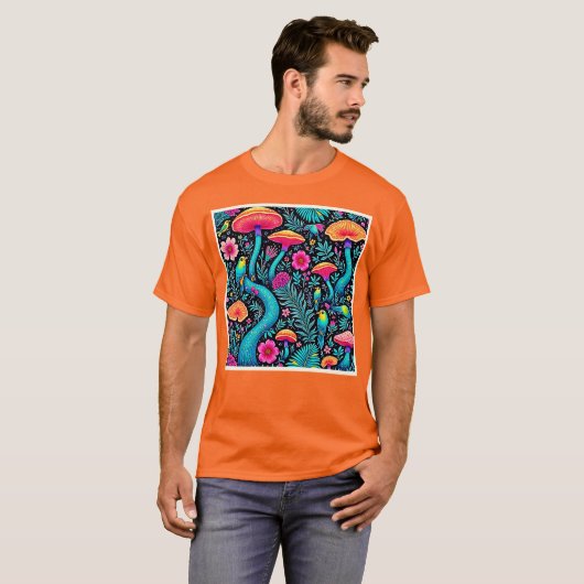 Bezauberndes Forest Whimsical Dream Design T-Shirt (Vorne ganz)