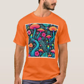 Bezauberndes Forest Whimsical Dream Design T-Shirt (Vorderseite)