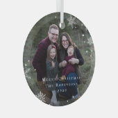 Bezauberndes Foto für Frost Custom Capture Ornament Aus Glas (Vorderseite Rechts)