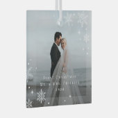 Bezauberndes Foto für Frost Custom Capture Ornament Aus Glas (Vorderseite Rechts)