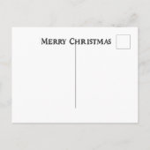 Bezauberndes "Frohe Weihnachten" Dorf Postcard Postkarte (Rückseite)