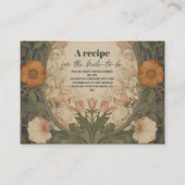 Bezauberndes Gardasee Jugendstil-Brautparty Begleitkarte (Vorderseite)