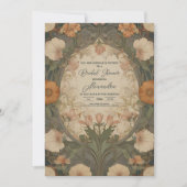 Bezauberndes Gardasee Jugendstil-Brautparty Einladung (Vorderseite)