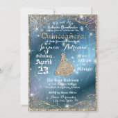 Bezauberndes Garden Quinceanera Party Einladung (Vorderseite)