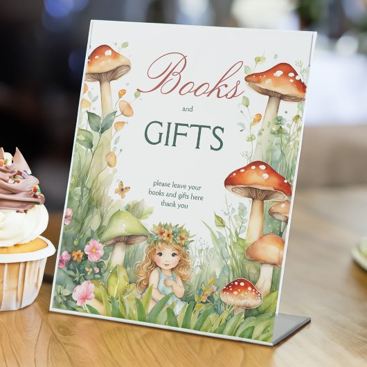 Bezauberndes Gartenmärchen Babyduschgeschenke Sockelschild