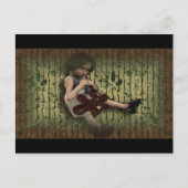 Bezauberndes Gartenspiel Postkarte (Vorderseite)