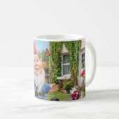 Bezauberndes Gnome mit Wasserkocher Kaffeetasse (VorderseiteRechts)