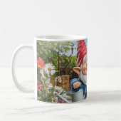 Bezauberndes Gnome mit Wasserkocher Kaffeetasse (Links)