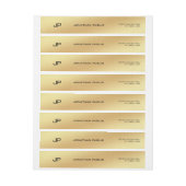 Bezauberndes Goldmoderner eleganter schöner (Bogen)