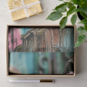 Bezauberndes Gotisches Pariser Gargoyle-Dekoupage Seidenpapier (Geschenk)