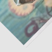 Bezauberndes Gotisches Pariser Gargoyle-Dekoupage Seidenpapier (Ausschnitt)