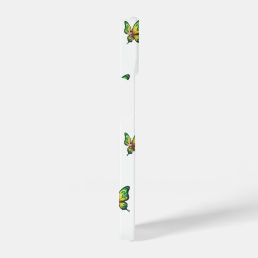 Bezauberndes Green & Yellow Butterfly Phone Case iPhone Hülle (Rechte Seite)