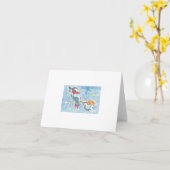 Bezauberndes Halloween Karte (Gelbe Blume)