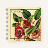 Bezauberndes Hongkonger Rose Spiral Notebook Notizblock (Vorderseite)