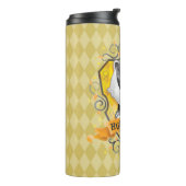 Bezauberndes HUFFLEPUFF™ Wappen Harry Potter | Thermosbecher (Nach links gedreht)