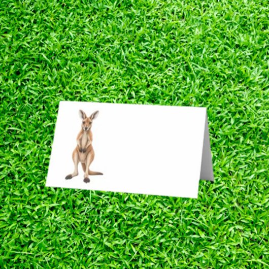 bezauberndes Känguru Platzkarte