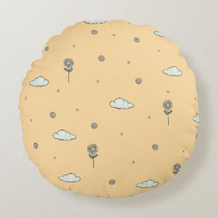 Bezauberndes Kinderspielhaus Rundes Kissen