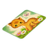 bezauberndes mit Augen Kätzchen Magnet (Linke Seite)