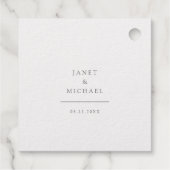 Bezauberndes Naturerlebnis beginnt mit Vorzeigesch Geschenkanhänger (Rückseite)