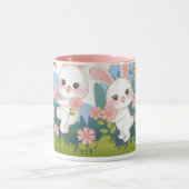 Bezauberndes Osterfeierdesign Tasse (Zentrum)