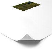 Bezauberndes Pilzhaus Poster (Ecke)