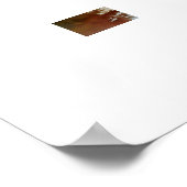 Bezauberndes Poster auf der Burg (Ecke)