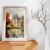 Bezauberndes Poster auf der Burg