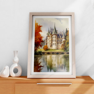 Bezauberndes Poster auf der Burg