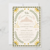 Bezauberndes Probe Dinner Einladung (Vorderseite)