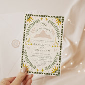 Bezauberndes Probe Dinner Einladung