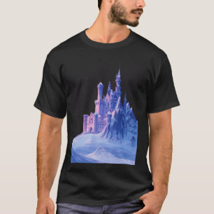 Bezauberndes Schloss im Winter Wunderland T-Shirt