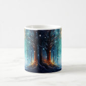 Bezauberndes Schneewald Artwork-82109 Kaffeetasse (Mittel)