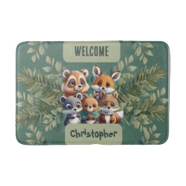 Bezauberndes Schwanz Baby Badematte