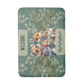 Bezauberndes Schwanz Baby Badematte (Vorderseite Vertikal)