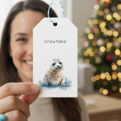 Bezauberndes Siegel Pup Geschenkanhänger