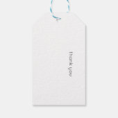 Bezauberndes Siegel Pup Geschenkanhänger (Rückseite)