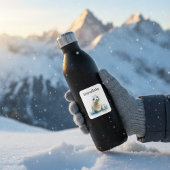 Bezauberndes Siegel Pup Quadratischer Aufkleber