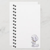 Bezauberndes Sitzen in der Puppy-Stage Briefpapier (Vorne/Hinten)