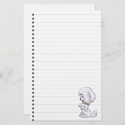 Bezauberndes Sitzen in der Schuhfabrik Briefpapier (Vorne/Hinten)