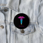Bezauberndes und farbenfrohes Logo-Design Button (Beispiel)