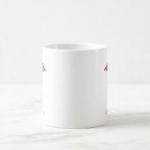 Bezauberndes und farbenfrohes Logo-Design Kaffeetasse (Mittel)