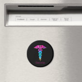 Bezauberndes und farbenfrohes Logo-Design Magnet (In Situ (Geschirrspüler))