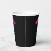 Bezauberndes und farbenfrohes Logo-Design Pappbecher (Rechts)