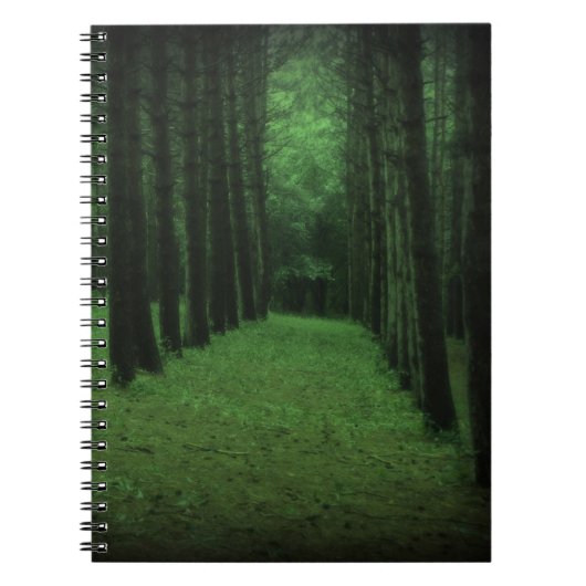 Bezauberndes WaldNotebook Notizblock (Vorderseite)