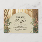 Bezauberndes Waldruffeldiapper Begleitkarte (Vorderseite)