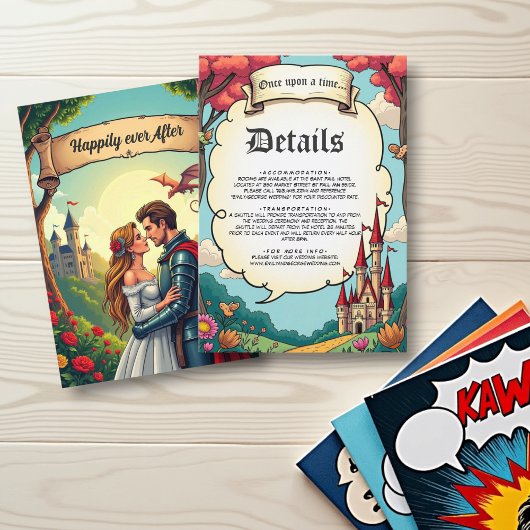 Bezauberndes Waldschlösschen Burg Märchenfest Hoch Begleitkarte